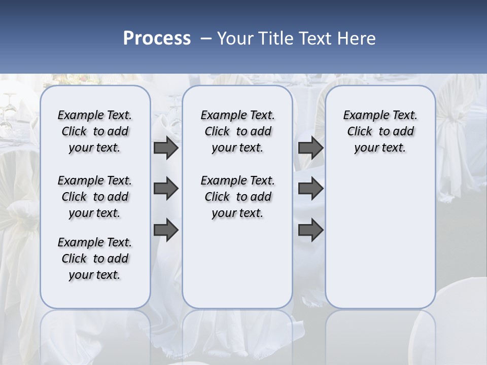 Aisle Backs Catering PowerPoint Template