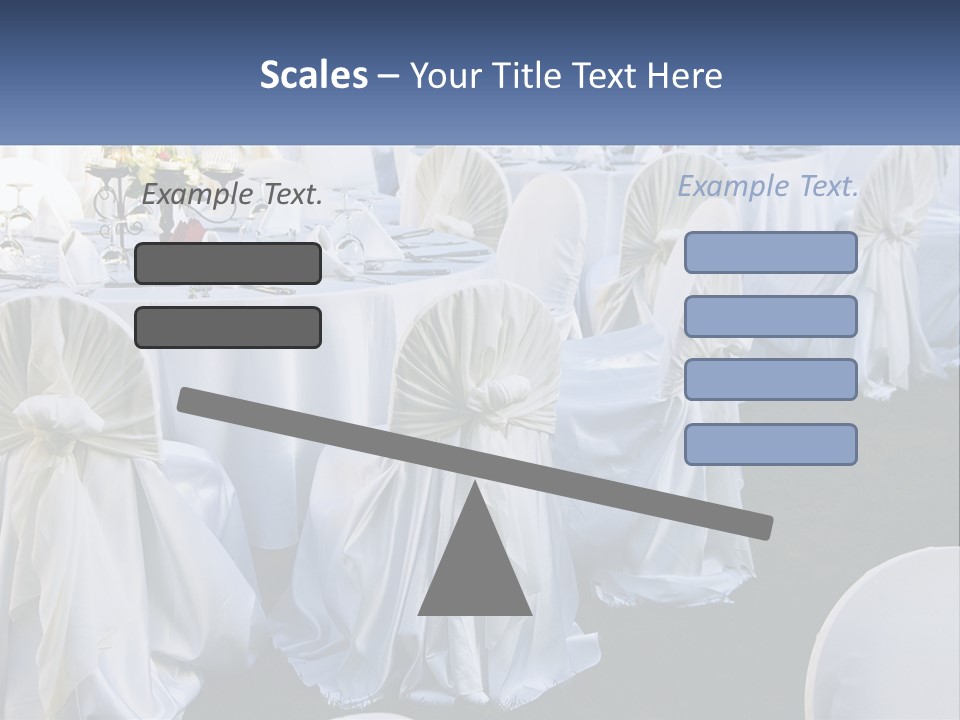 Aisle Backs Catering PowerPoint Template