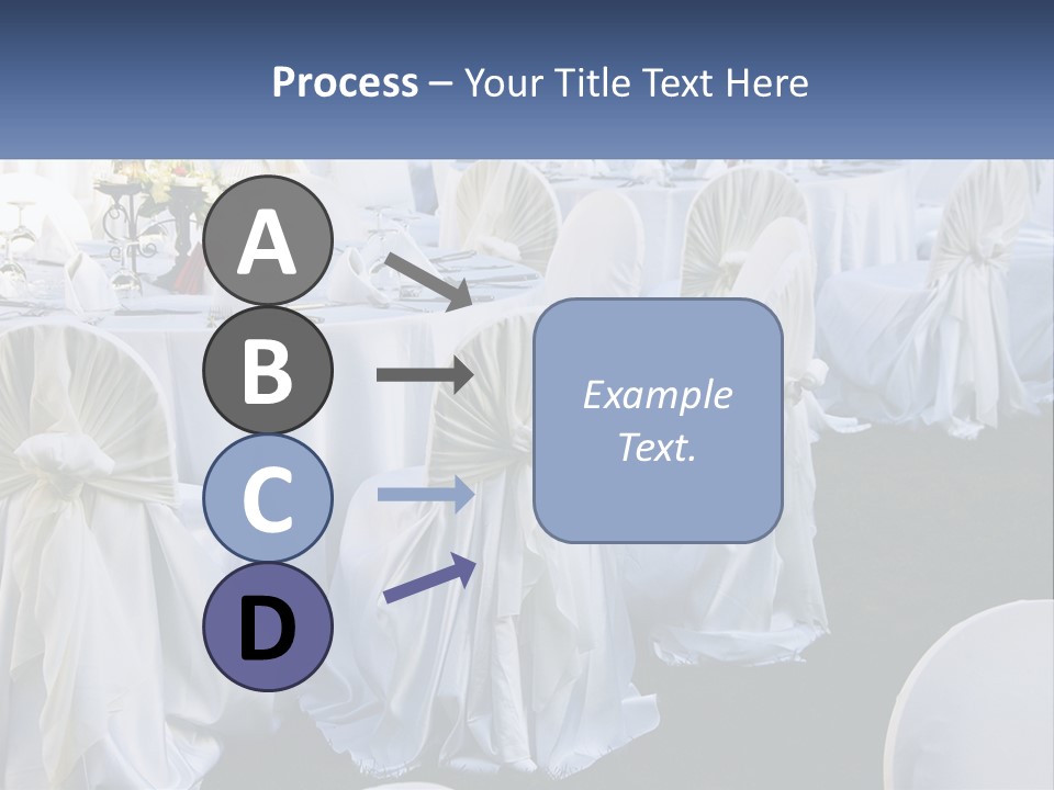 Aisle Backs Catering PowerPoint Template