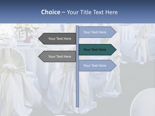 Aisle Backs Catering PowerPoint Template