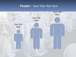 Aisle Backs Catering PowerPoint Template