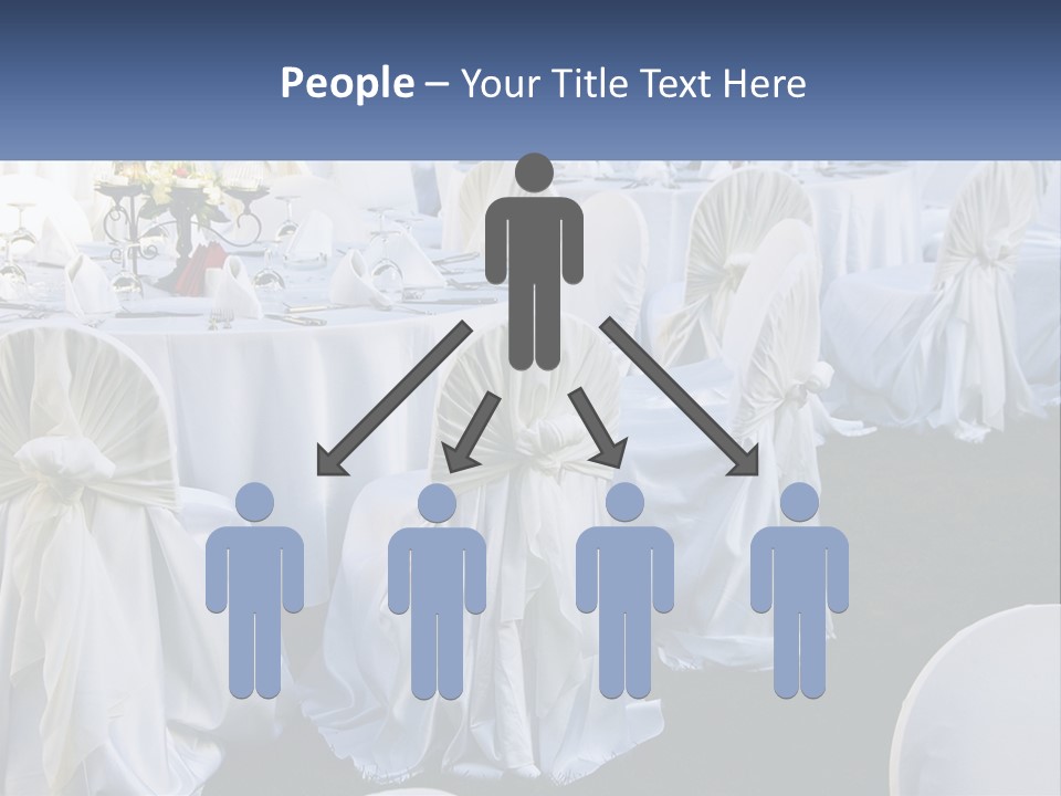 Aisle Backs Catering PowerPoint Template