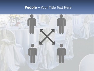 Aisle Backs Catering PowerPoint Template