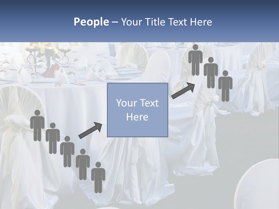 Aisle Backs Catering PowerPoint Template