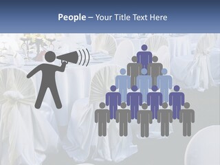 Aisle Backs Catering PowerPoint Template