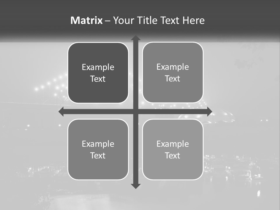 Bridge Town Arkansas PowerPoint Template