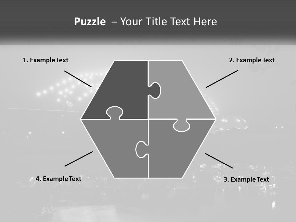 Bridge Town Arkansas PowerPoint Template