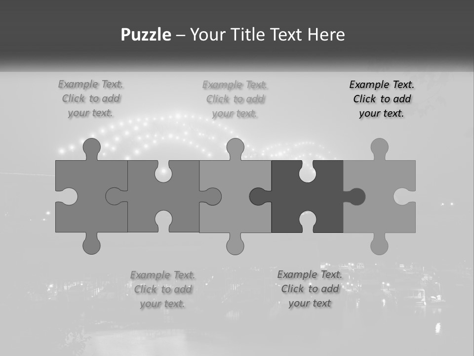 Bridge Town Arkansas PowerPoint Template