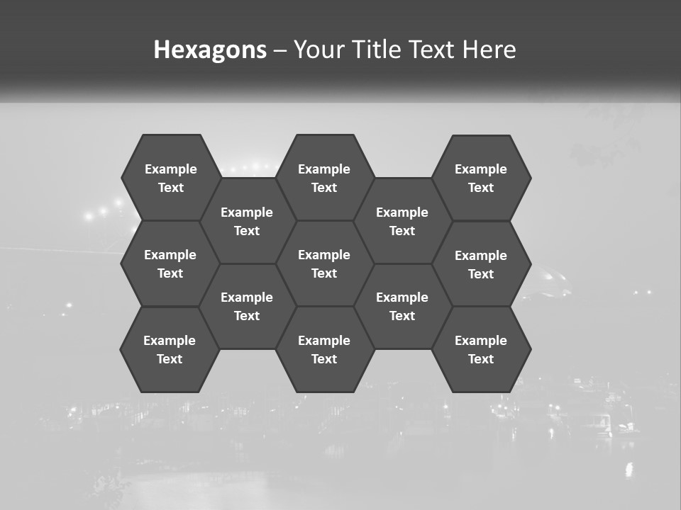 Bridge Town Arkansas PowerPoint Template