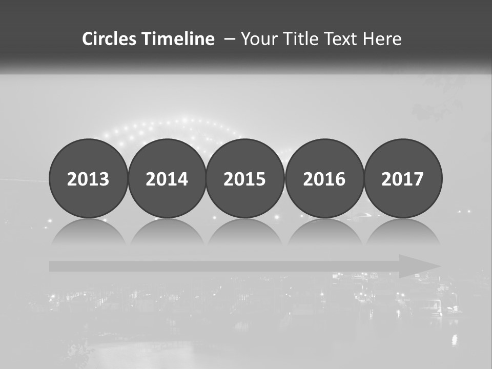 Bridge Town Arkansas PowerPoint Template