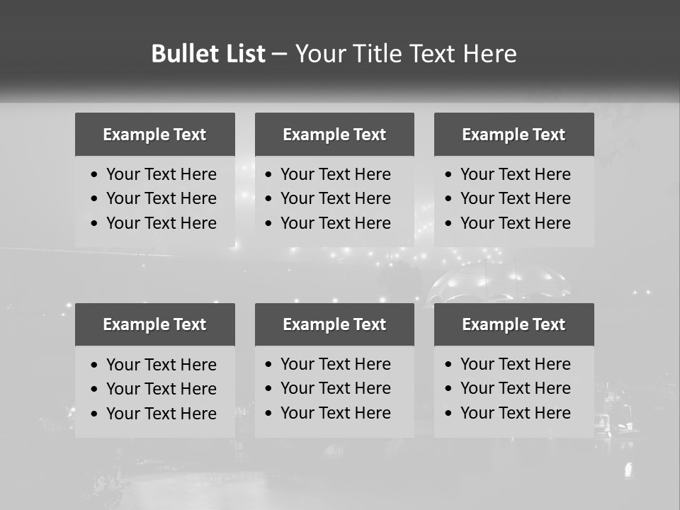 Bridge Town Arkansas PowerPoint Template