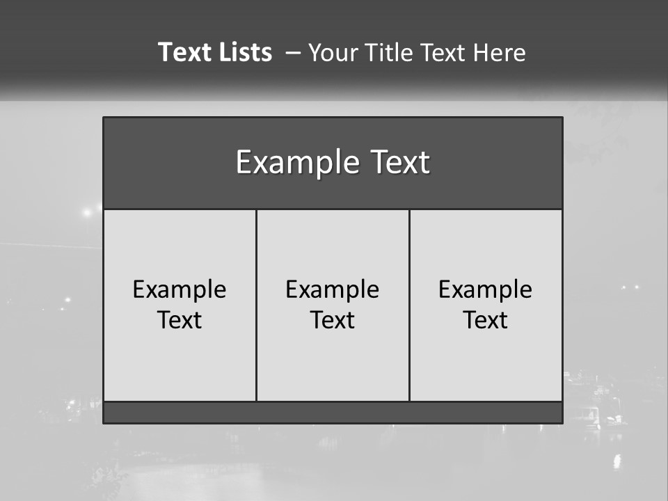 Bridge Town Arkansas PowerPoint Template
