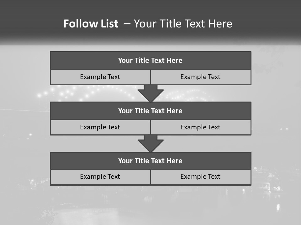 Bridge Town Arkansas PowerPoint Template
