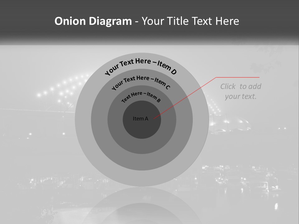 Bridge Town Arkansas PowerPoint Template