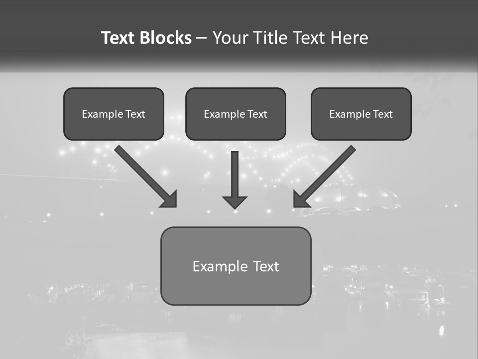 Bridge Town Arkansas PowerPoint Template