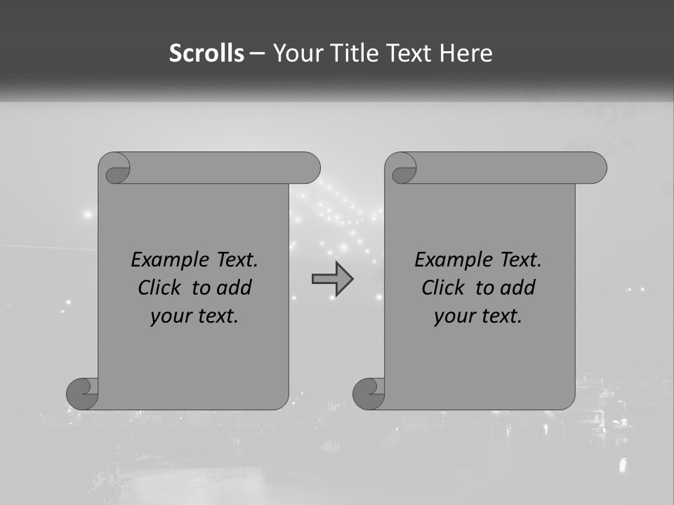 Bridge Town Arkansas PowerPoint Template