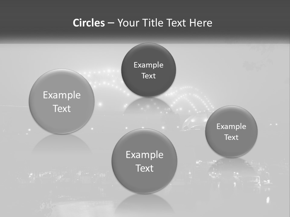 Bridge Town Arkansas PowerPoint Template