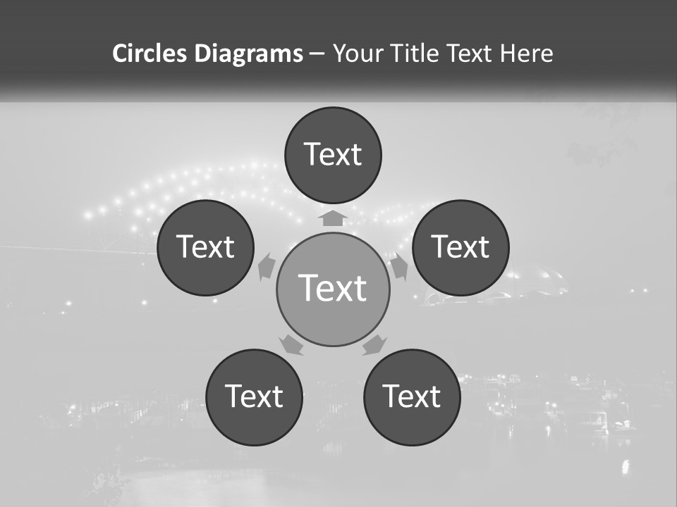 Bridge Town Arkansas PowerPoint Template