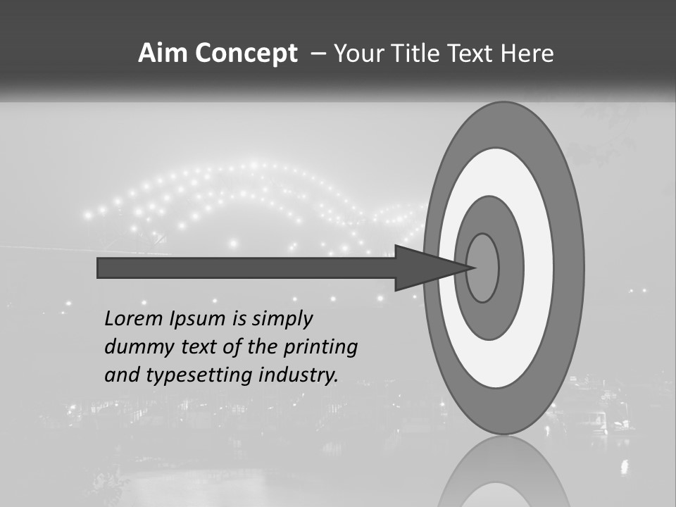 Bridge Town Arkansas PowerPoint Template