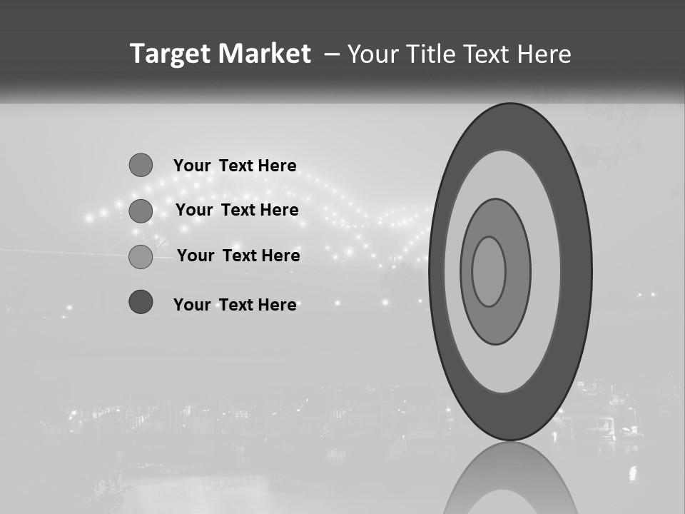 Bridge Town Arkansas PowerPoint Template