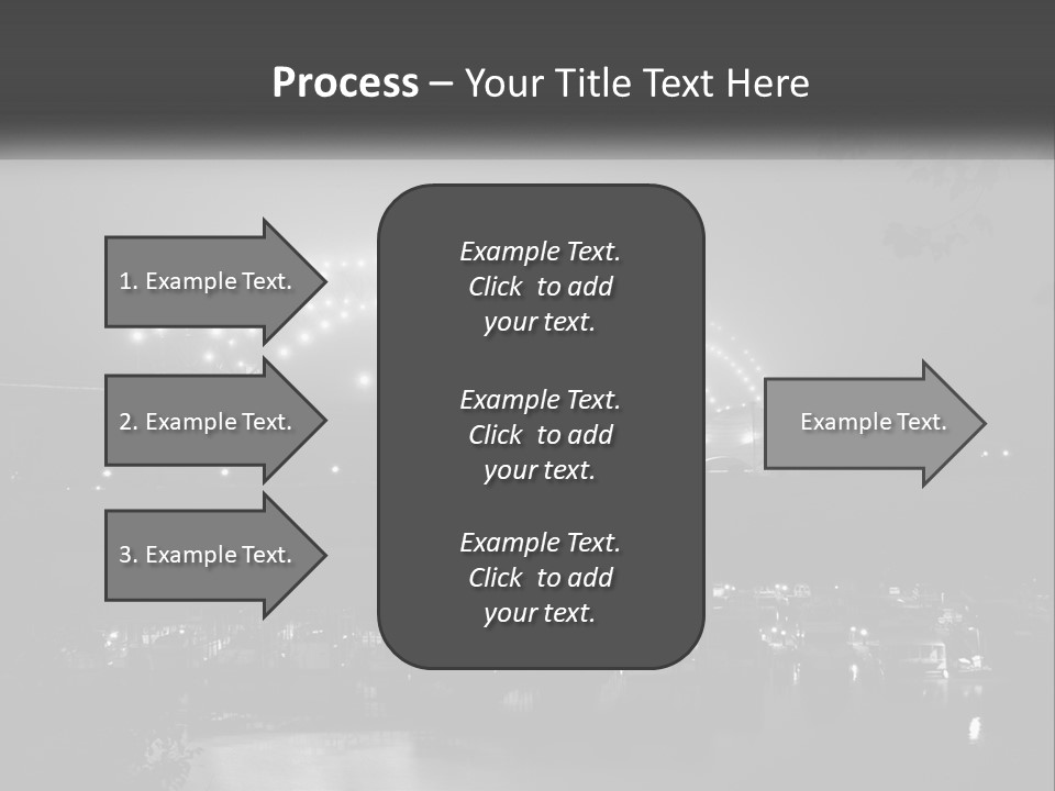 Bridge Town Arkansas PowerPoint Template