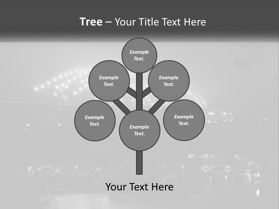 Bridge Town Arkansas PowerPoint Template