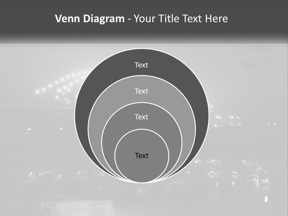 Bridge Town Arkansas PowerPoint Template