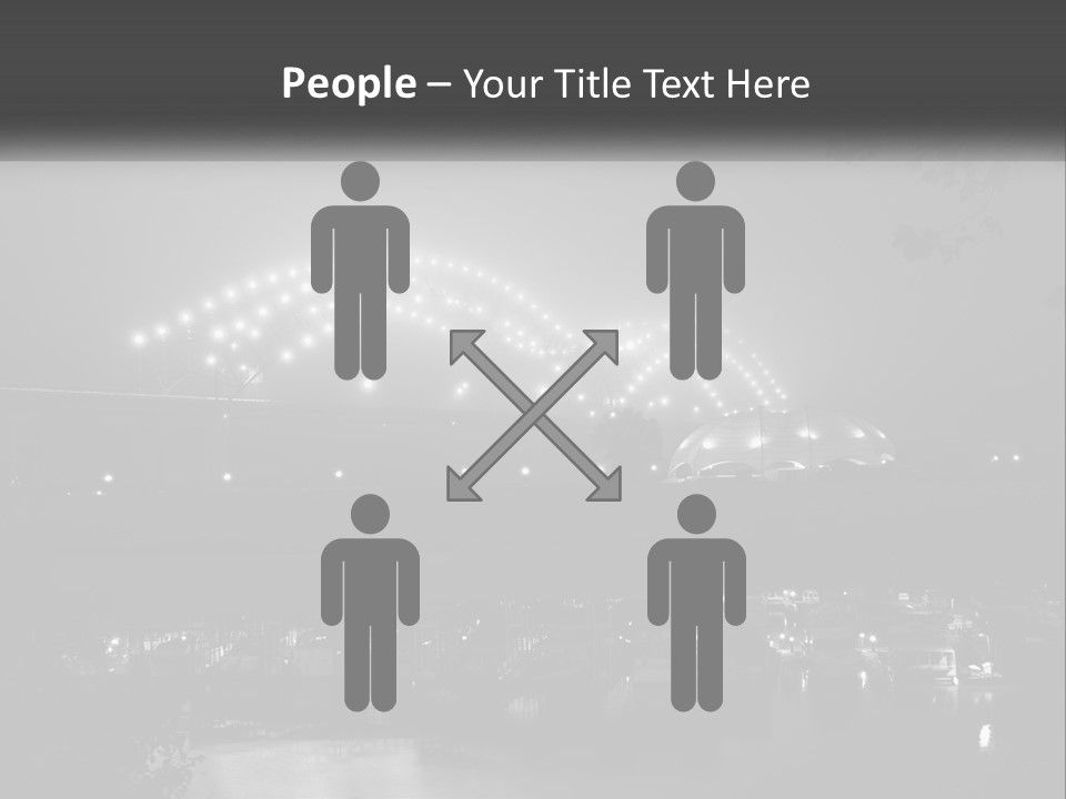 Bridge Town Arkansas PowerPoint Template