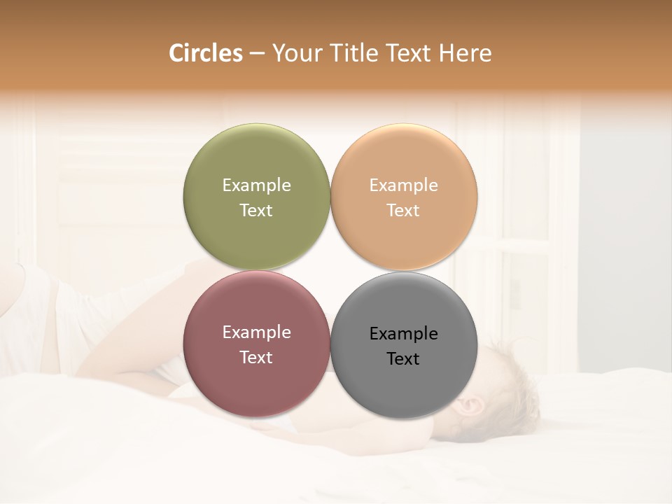 Female Beautiful Doze PowerPoint Template