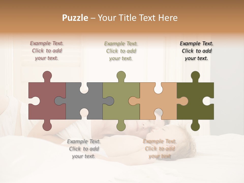 Female Beautiful Doze PowerPoint Template