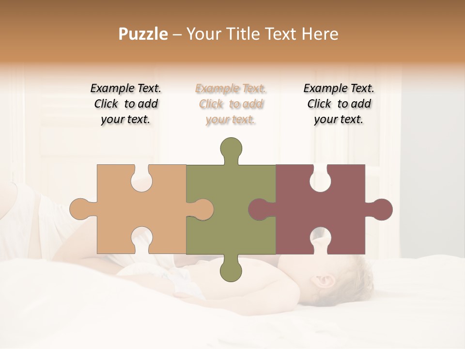 Female Beautiful Doze PowerPoint Template