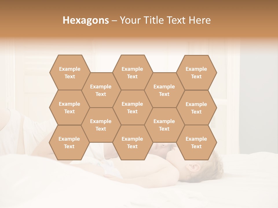 Female Beautiful Doze PowerPoint Template