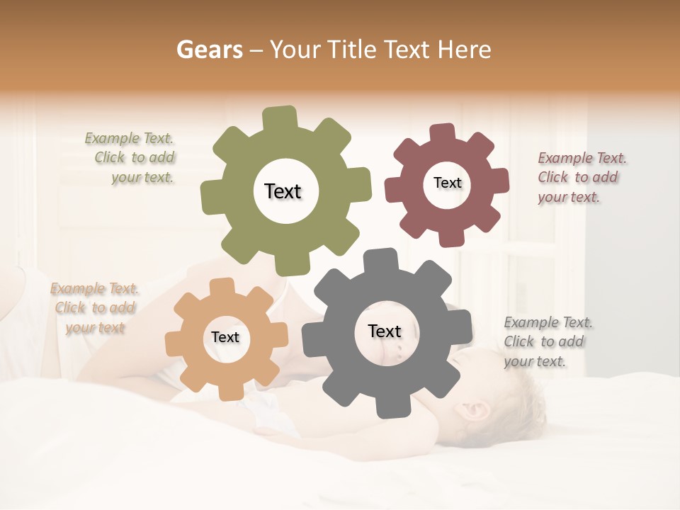 Female Beautiful Doze PowerPoint Template