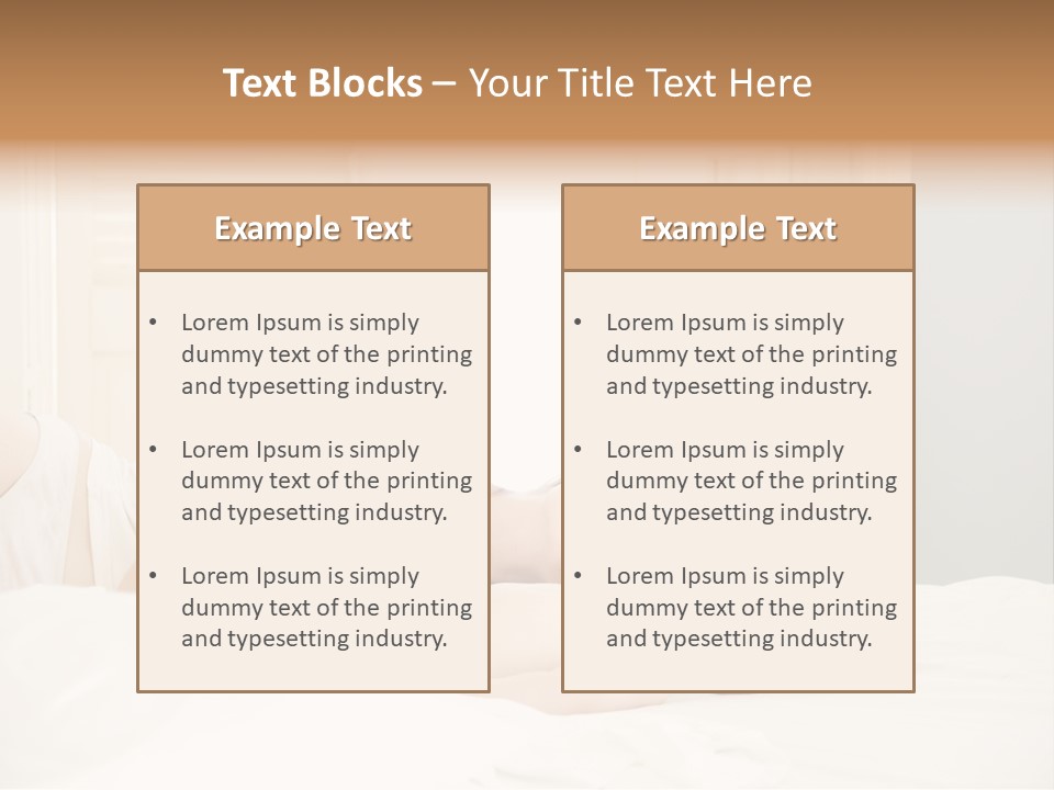 Female Beautiful Doze PowerPoint Template