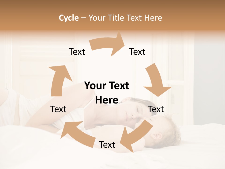 Female Beautiful Doze PowerPoint Template