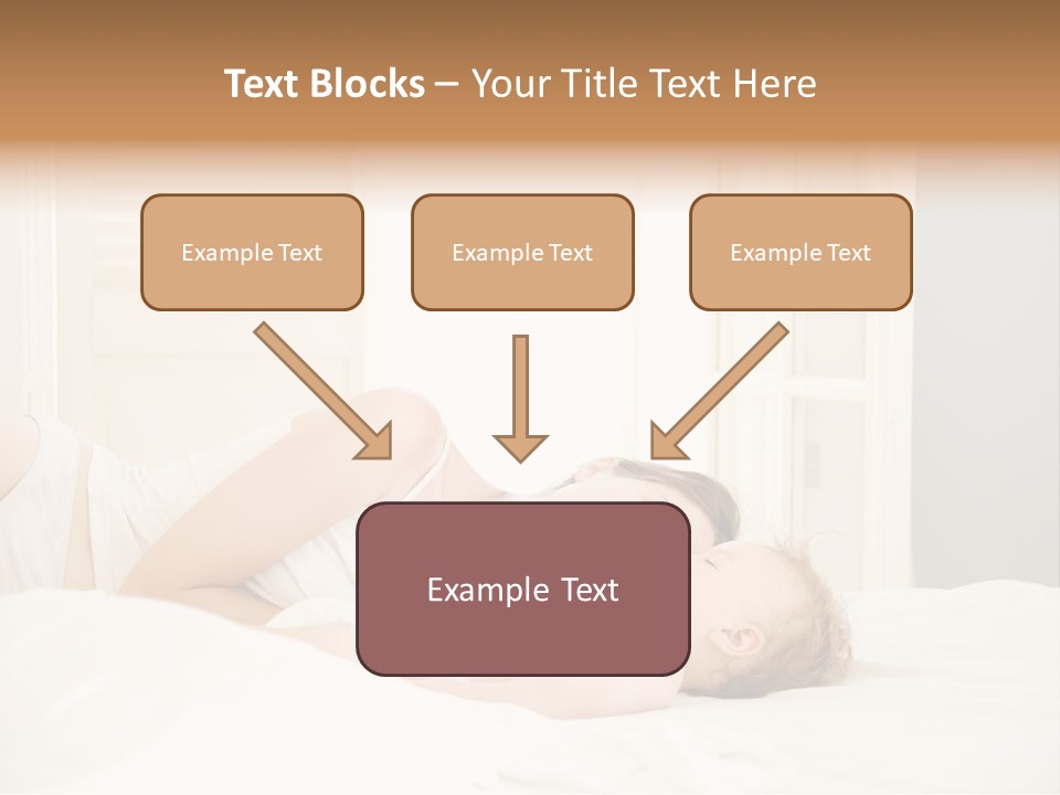 Female Beautiful Doze PowerPoint Template