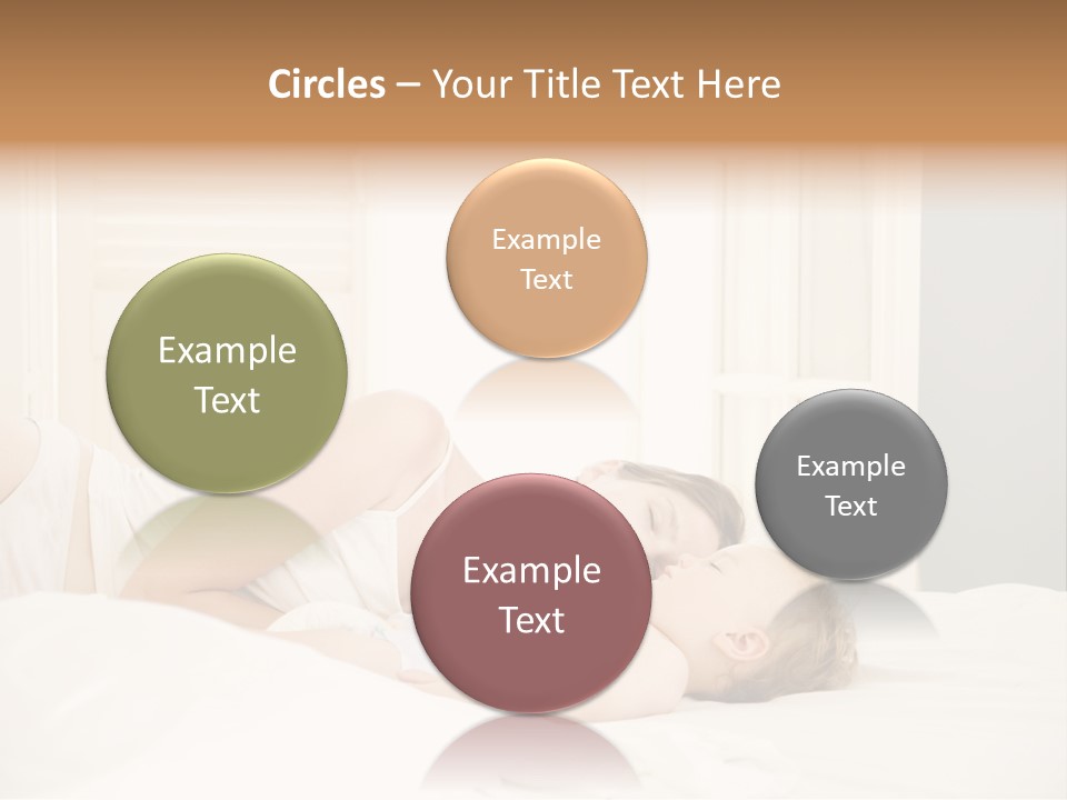 Female Beautiful Doze PowerPoint Template