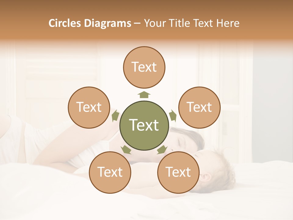 Female Beautiful Doze PowerPoint Template