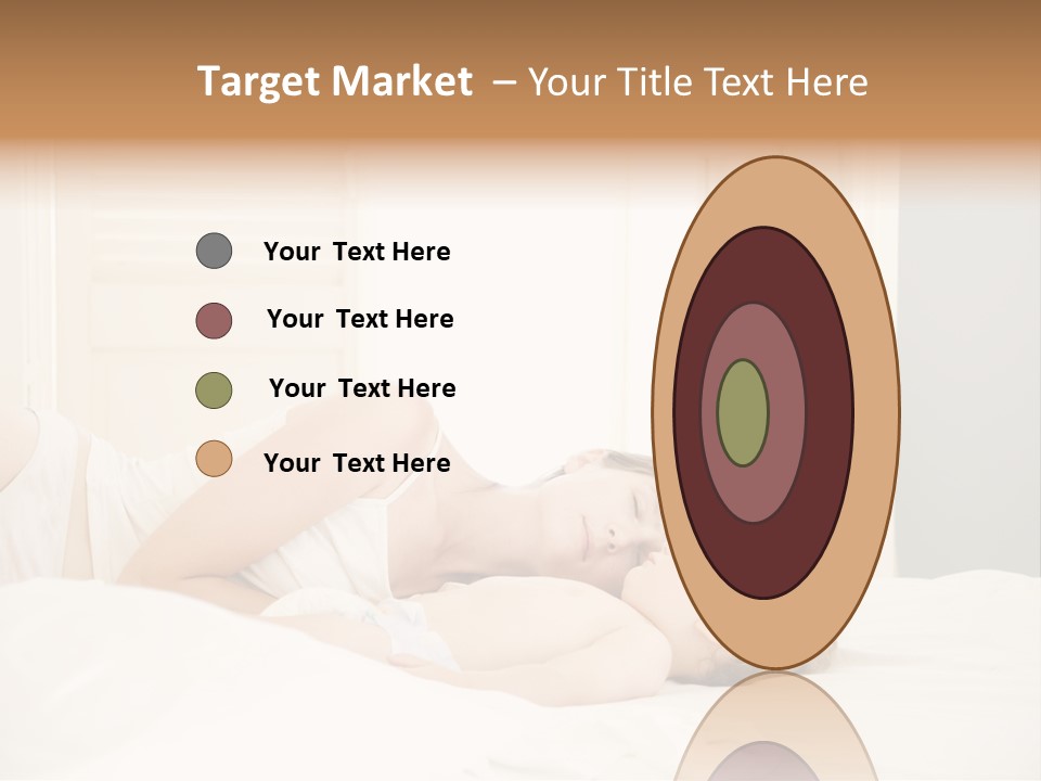 Female Beautiful Doze PowerPoint Template