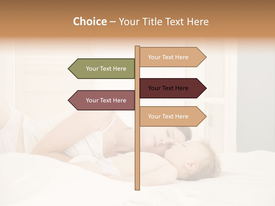 Female Beautiful Doze PowerPoint Template