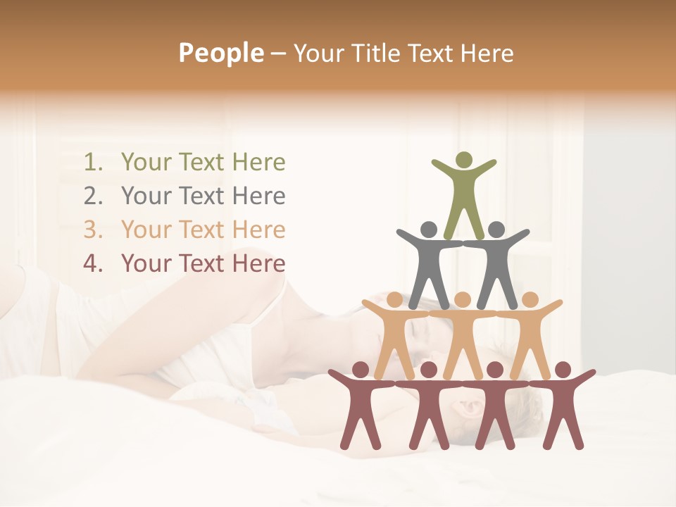 Female Beautiful Doze PowerPoint Template