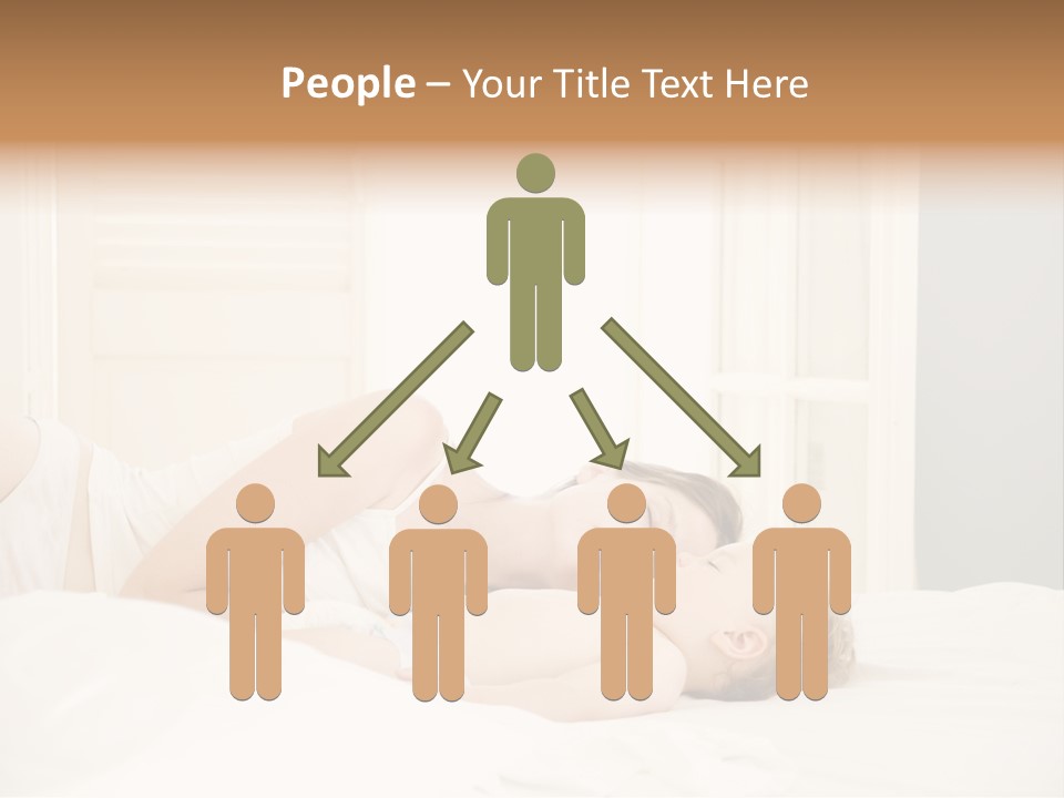 Female Beautiful Doze PowerPoint Template