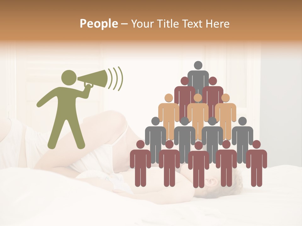 Female Beautiful Doze PowerPoint Template