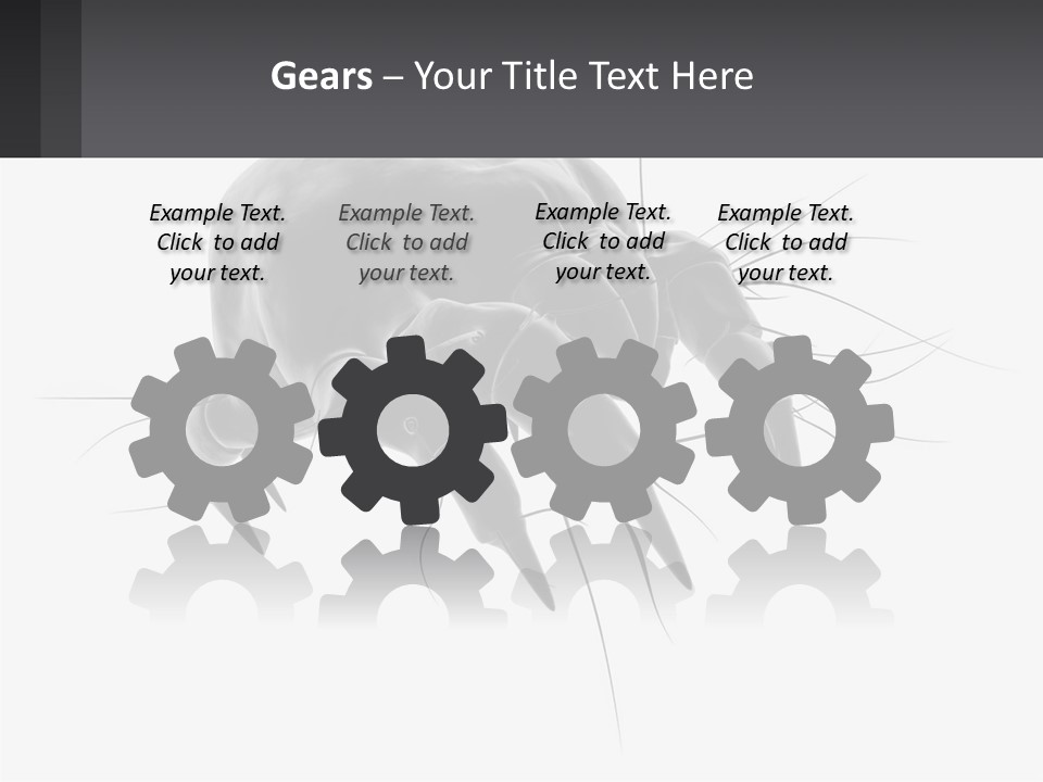 Mite Acarian Hygiene PowerPoint Template