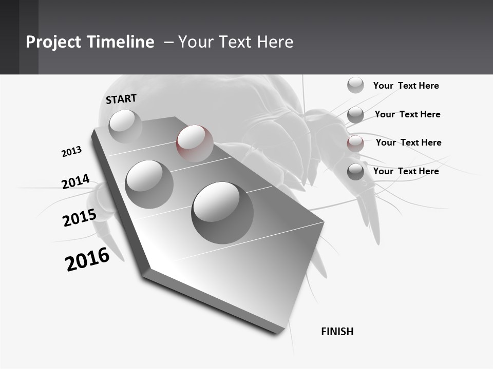 Mite Acarian Hygiene PowerPoint Template