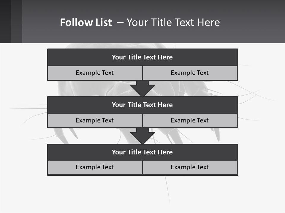 Mite Acarian Hygiene PowerPoint Template