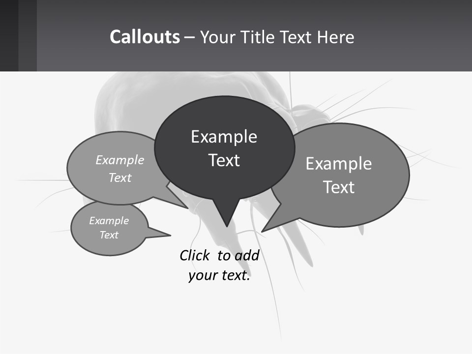 Mite Acarian Hygiene PowerPoint Template