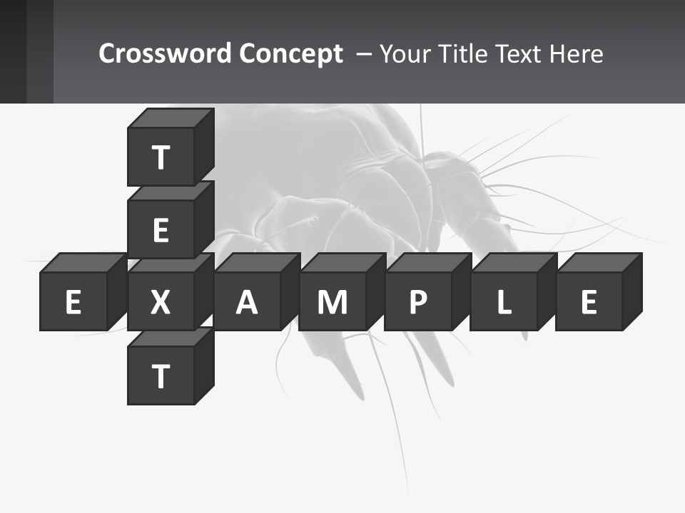 Mite Acarian Hygiene PowerPoint Template