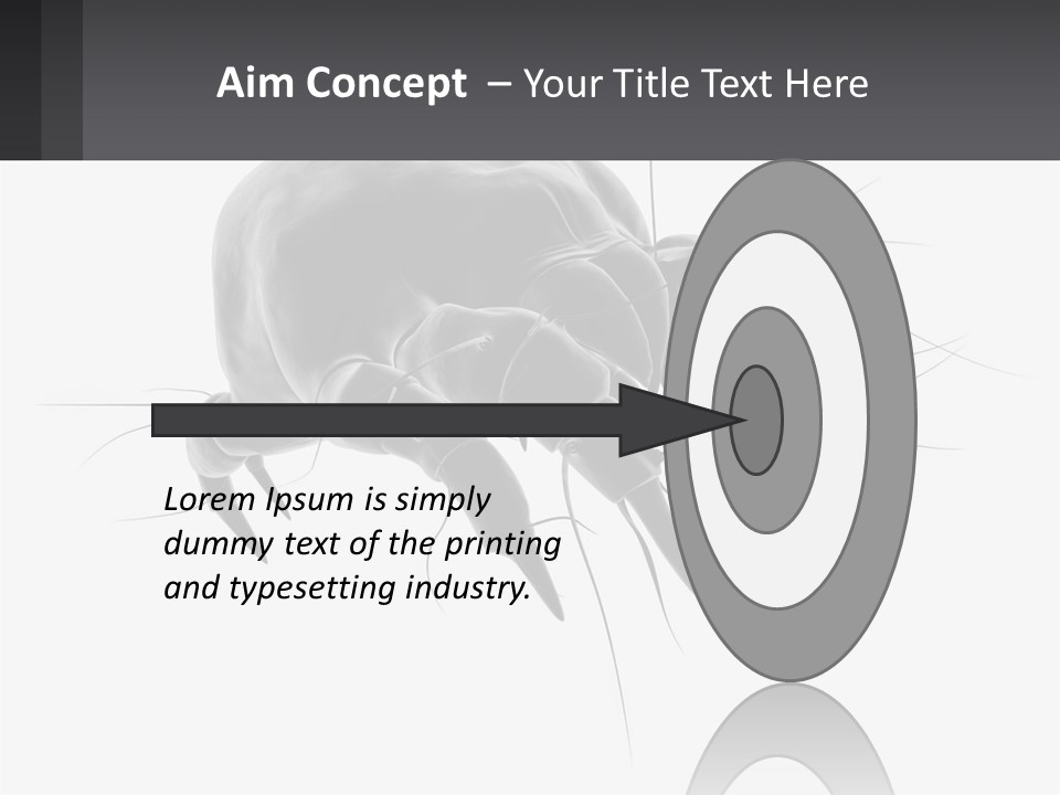 Mite Acarian Hygiene PowerPoint Template