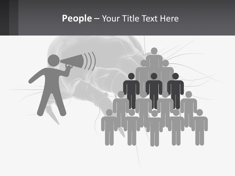 Mite Acarian Hygiene PowerPoint Template